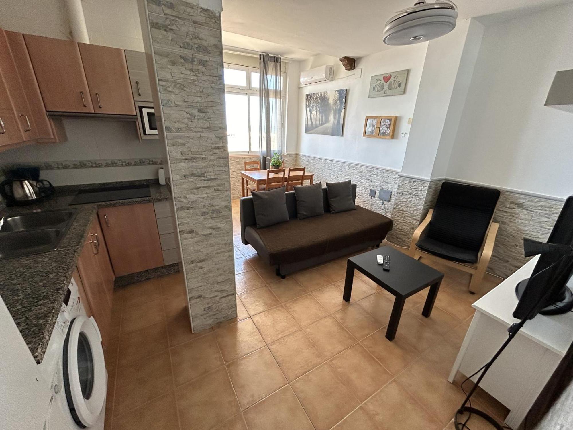 Apartamento Frente Al Mar Pedregalejo Malaga Bagian luar foto